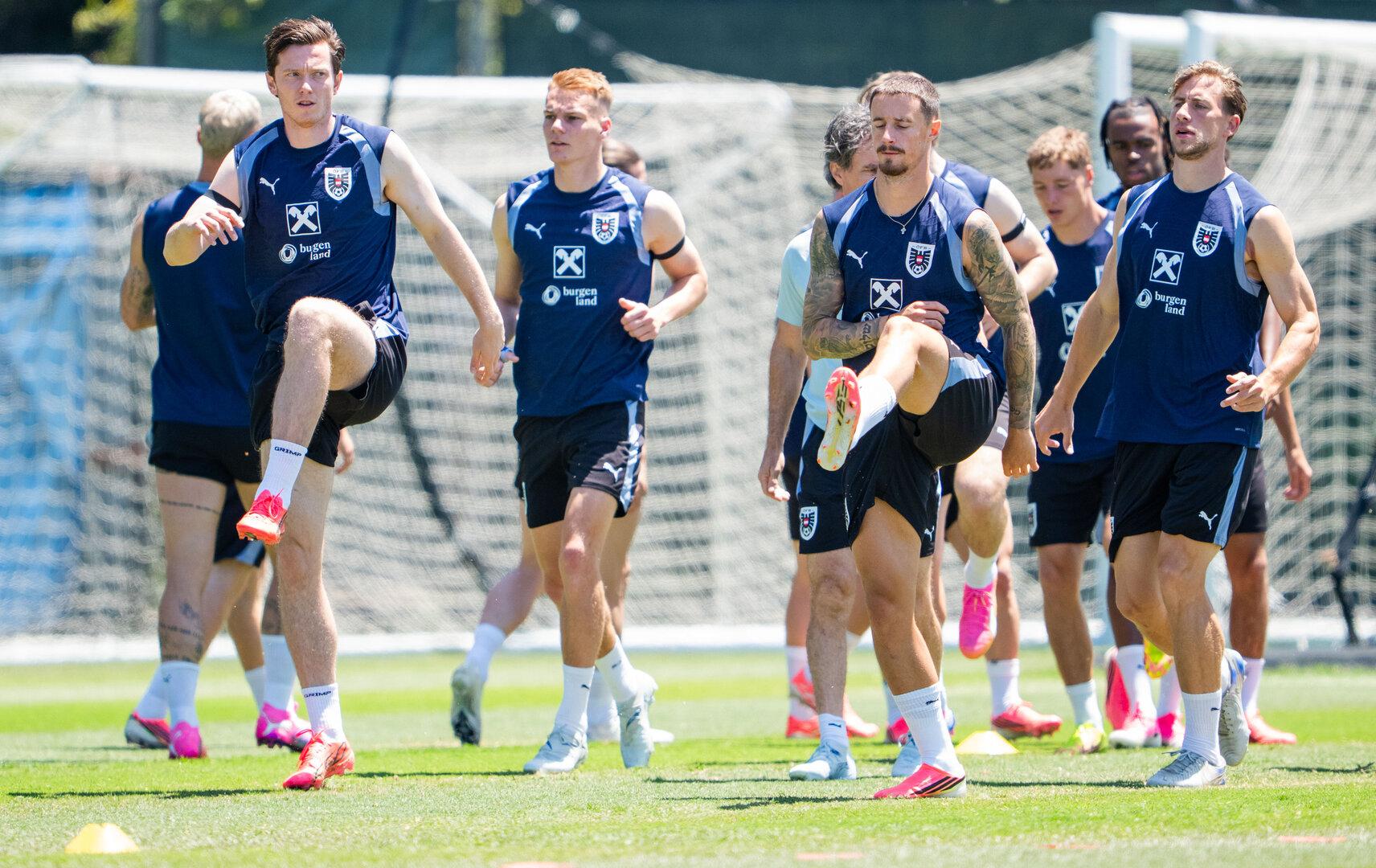 Grätschen verboten! Internes Testmatch des ÖFB-Teams vor WM-