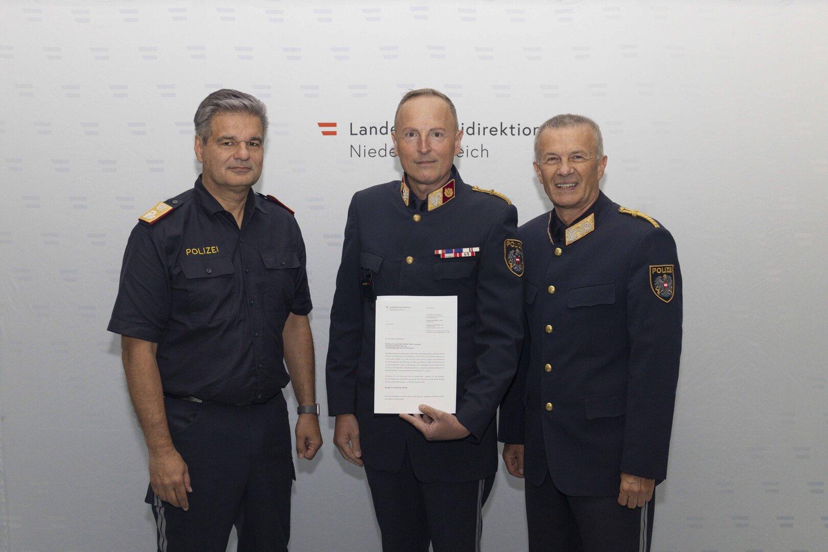 Pensionswelle bei Polizei: Schlüsselpositionen in NÖ neu bes