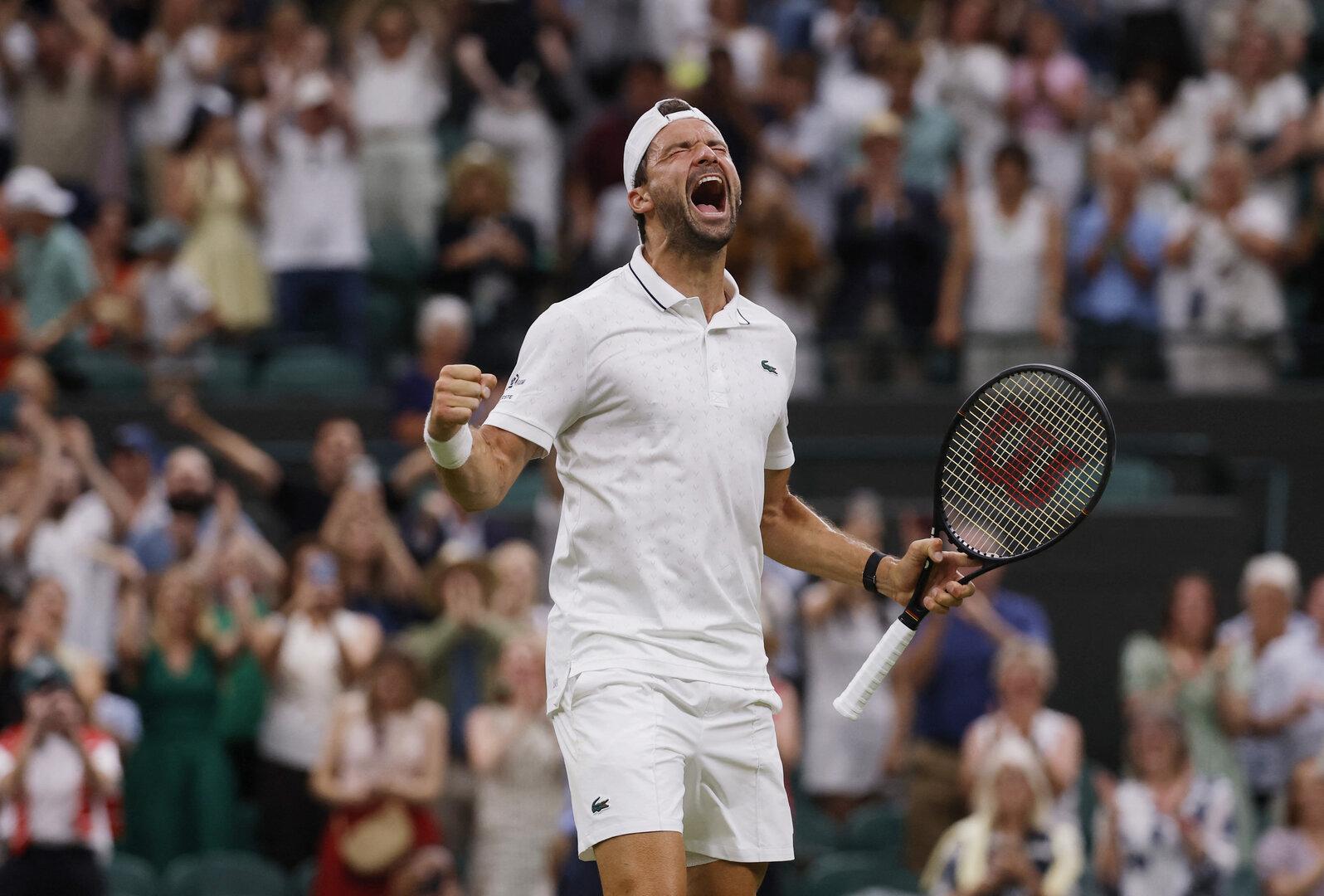 Sensationell: Grigor Dimitrov