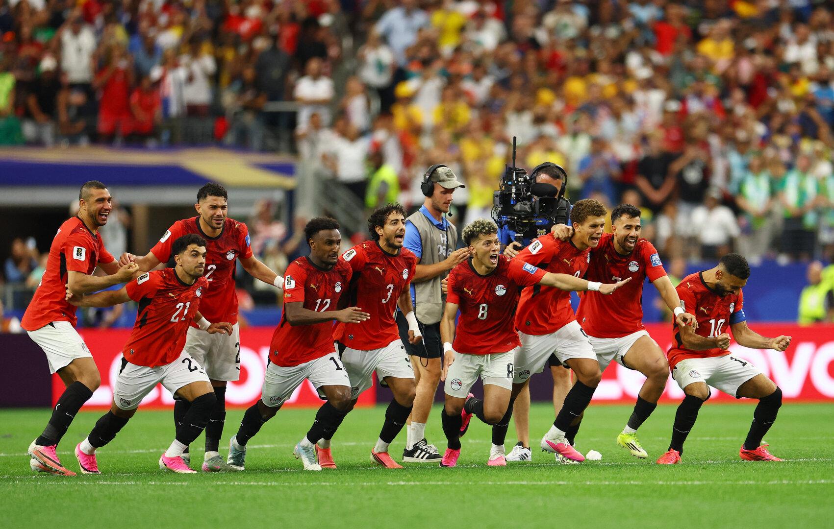 Ägypten steht im Achtelfinale