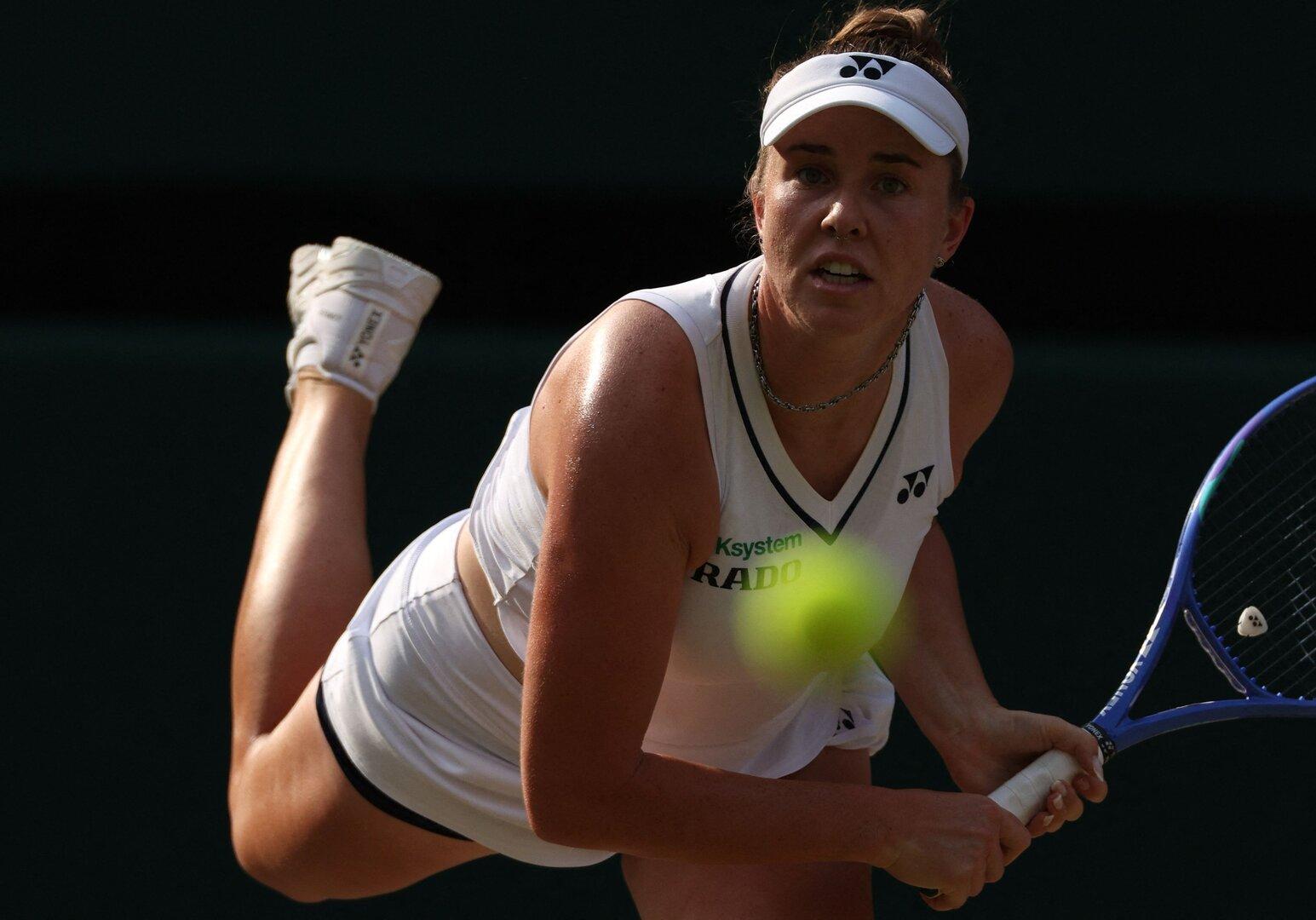 Aufschlag Tschechien: Linda Noskova steht in ihrem ersten Grand-Slam-Finale