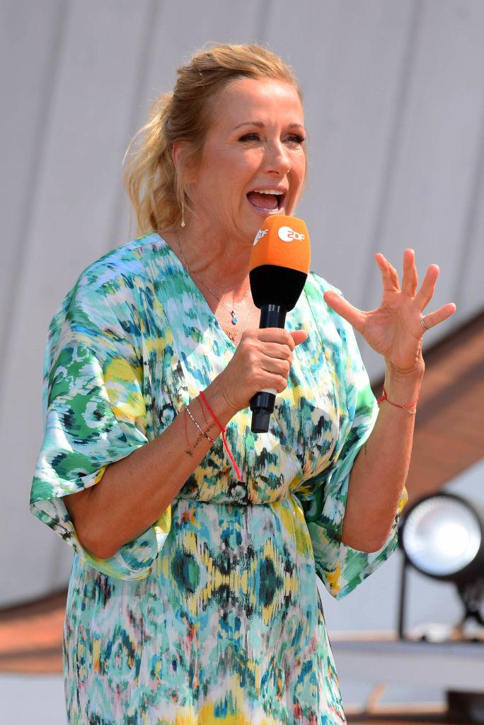 Andrea Kiewel entschuldigt sich nach Äußerung im „Fernsehgarten“
