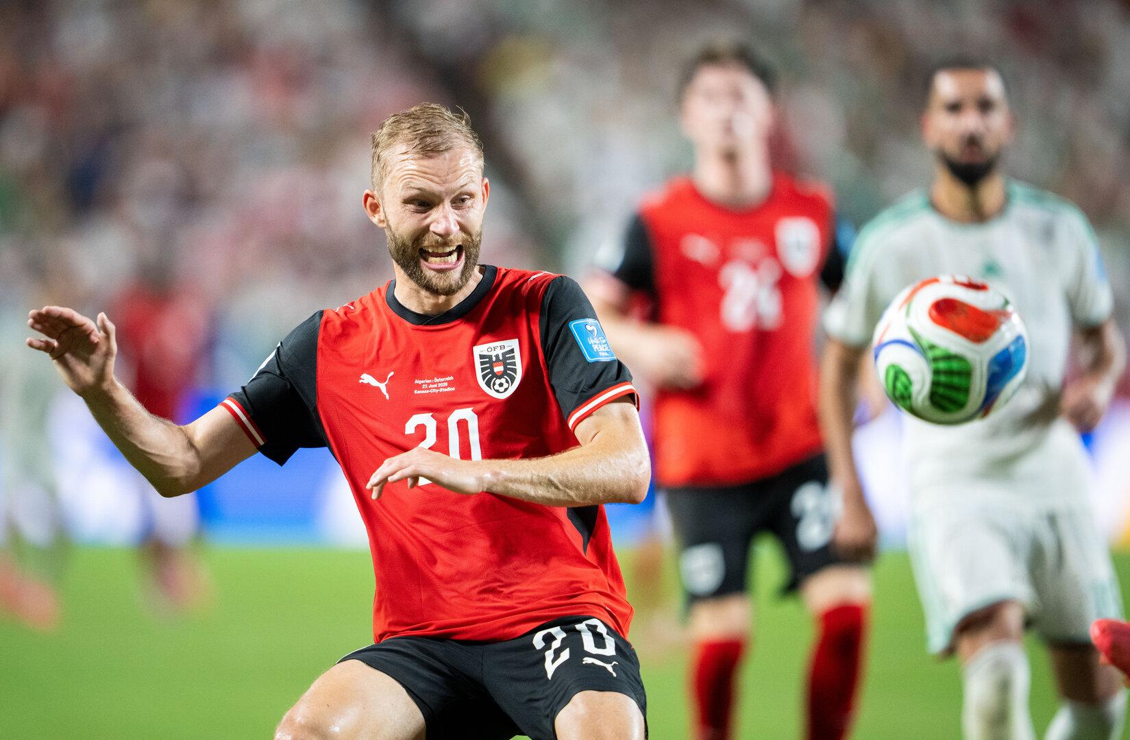 ÖFB-Teamspieler Konrad Laimer bei der WM in den USA