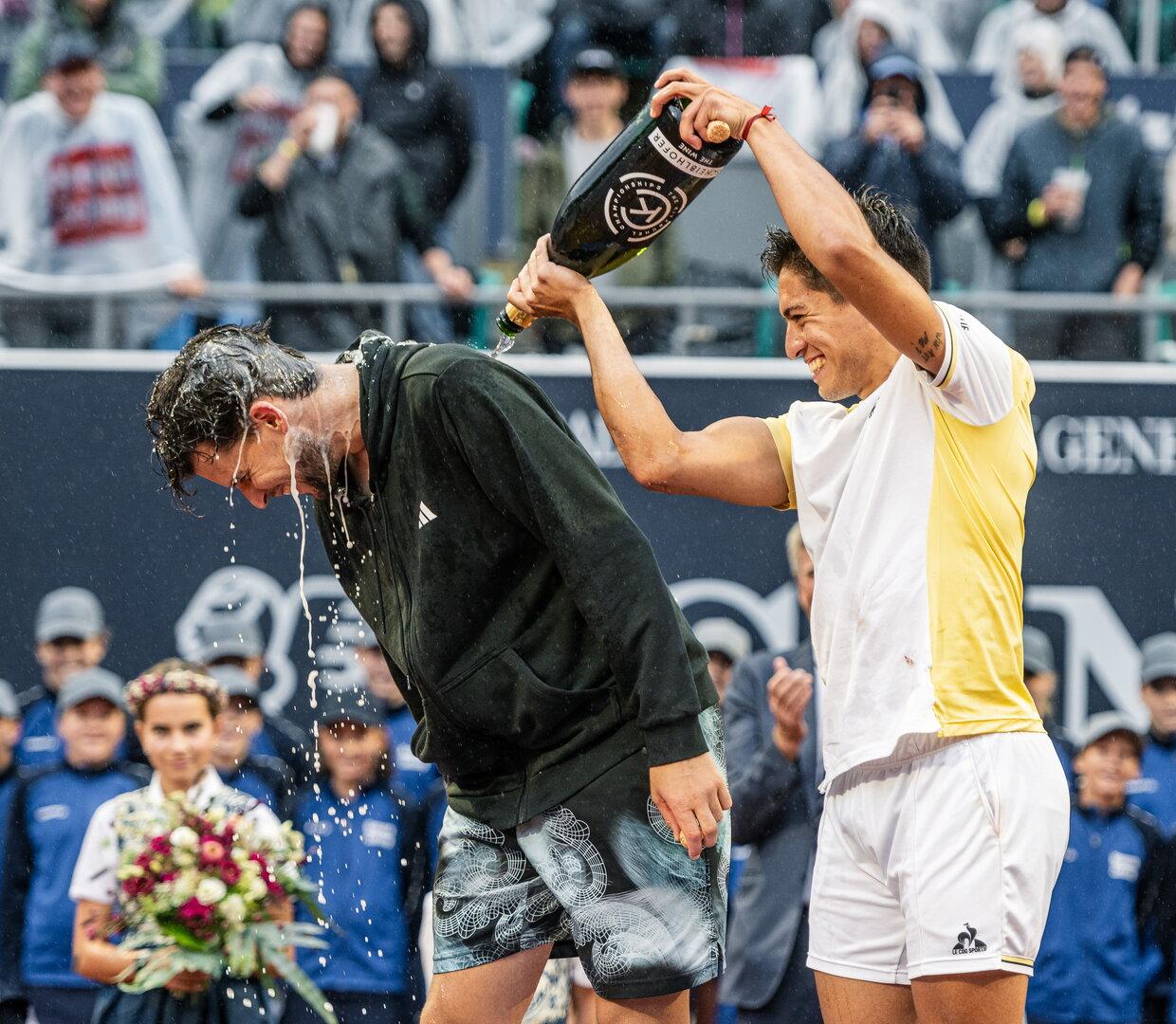 Dominic Thiem beim Sieg 2019
