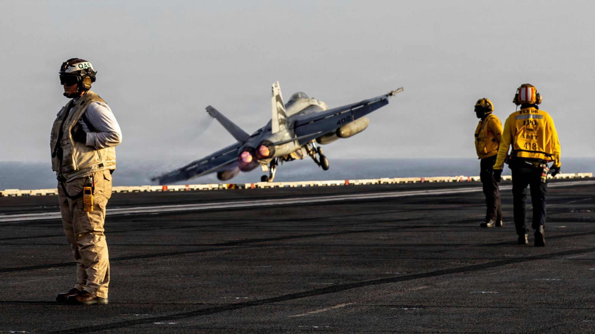 USS Abraham Lincoln (CVN 72) supports Operation Epic Fury