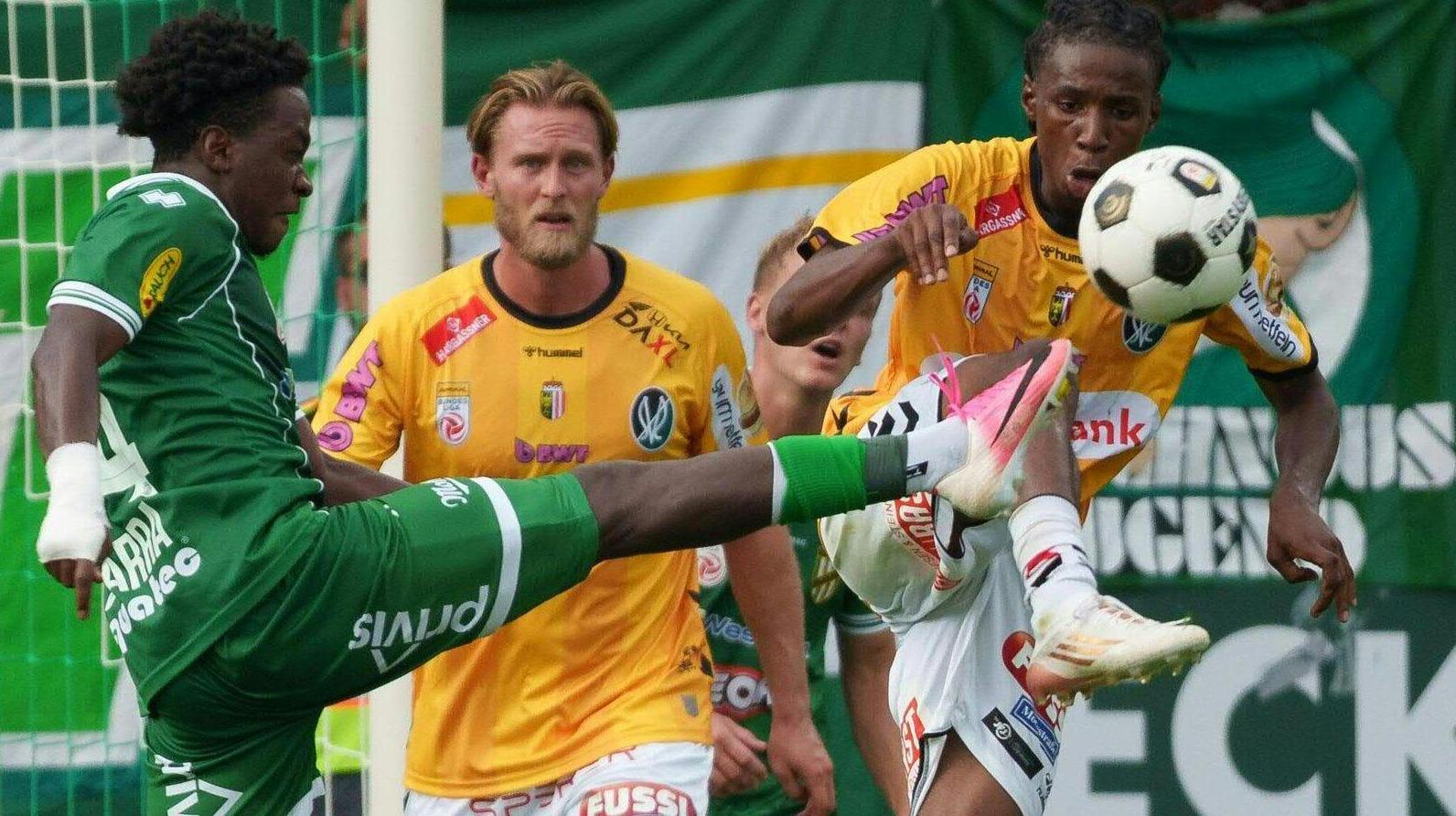 Lustenau erkämpfte bei der Rückkehr in die Liga einen Punkt