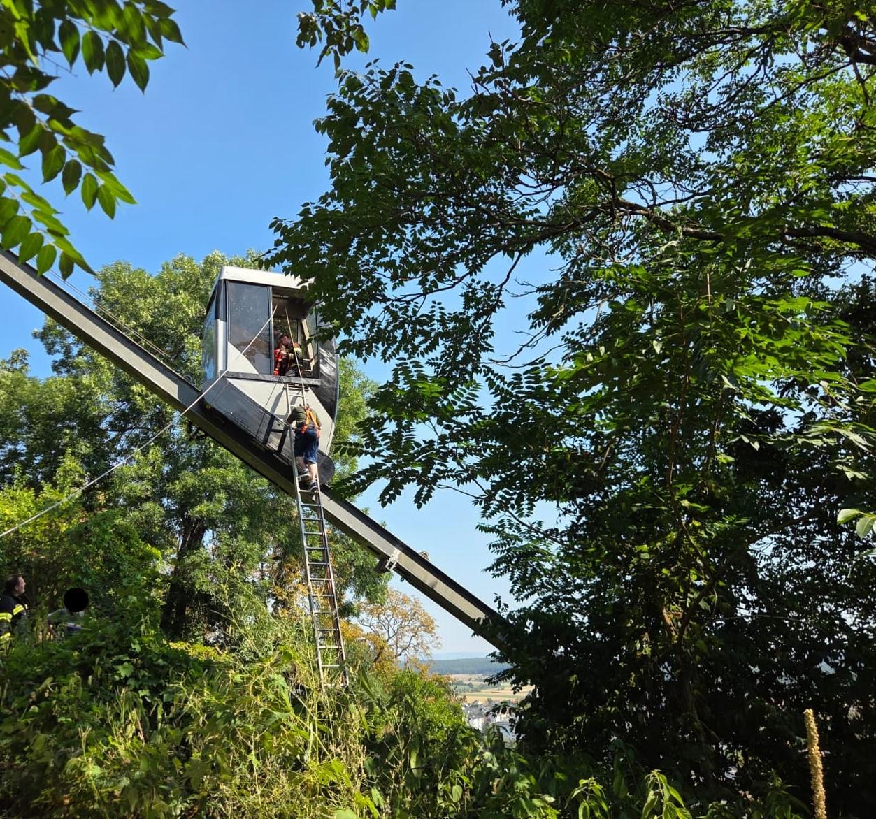 Einsatz bei der Burg Güssing