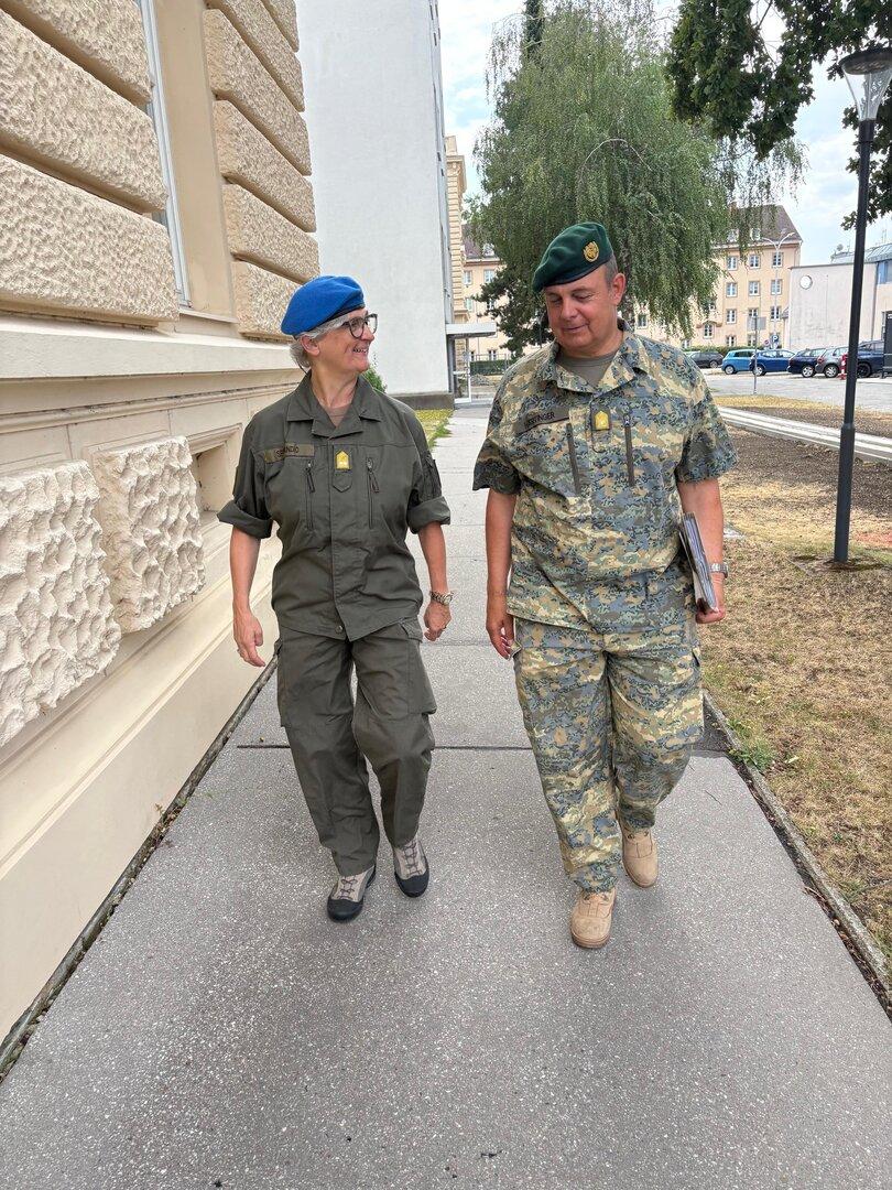 Sylvia Sperandio und Georg Härtinger