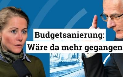 Das Doppelbudget: Zwischen Ziegel, Zahlen und Zuversicht?