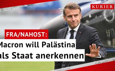 Macron will Palästina als Staat anerkennen