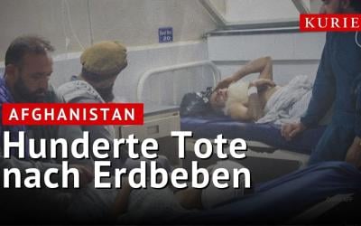 Schweres Erdbeben in Afghanistan: Hunderte Tote gemeldet
