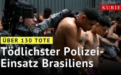 132 Tote bei Polizeieinsatz in Rio de Janeiro – tödlichster Einsatz Brasiliens