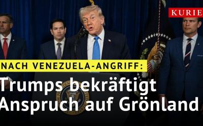 Nach Angriff auf Venezuela: Trump greift erneut nach Grönland