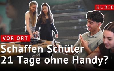 Handy-Experiment: Schaffen Schüler 21 Tage ohne Smartphone?