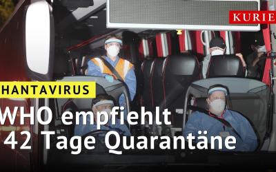 Hantavirus-Ausbruch auf Kreuzfahrtschiff: Erste Passagiere ausgeflogen