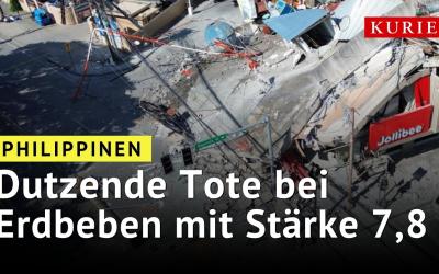 Schweres Erdbeben fordert Dutzende Leben vor Philippinen