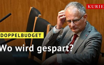 Marterbauers Budgetrede 2027/28: Wo eingespart wird